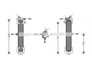 AVA QUALITY COOLING FDD295 džiovintuvas, oro kondicionierius 
 Oro kondicionavimas -> Džiovintuvas
7107566, 7175679, 94GW19959AB