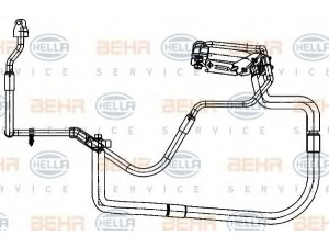 HELLA 9GS 351 338-331 aukšto/žemo slėgio linija, oro kondicionavimas 
 Oro kondicionavimas -> Žarnelės/vamzdeliai
1 383 680, 1 386 795, 1 438 433