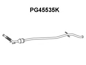 VENEPORTE PG45535K katalizatoriaus keitiklis 
 Išmetimo sistema -> Katalizatoriaus keitiklis
1705EF, 1705EG, 1705HK, 1705HL