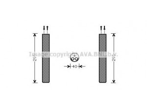 AVA QUALITY COOLING VWD304 džiovintuvas, oro kondicionierius 
 Oro kondicionavimas -> Džiovintuvas
9068350047, 2E1820193A