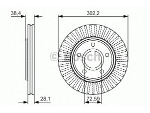 BOSCH 0 986 479 046 stabdžių diskas 
 Stabdžių sistema -> Diskinis stabdys -> Stabdžių diskas
68032 944AA, 68032 944AA, 7B0 615 301 A
