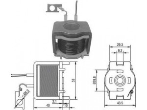 MAGNETI MARELLI 940113050024 solenoidinis jungiklis, starteris