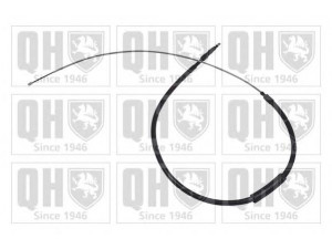 QUINTON HAZELL BC4121 trosas, stovėjimo stabdys 
 Stabdžių sistema -> Valdymo svirtys/trosai
4746.54, 96 870 637 80
