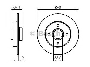 BOSCH 0 986 479 219 stabdžių diskas 
 Dviratė transporto priemonės -> Stabdžių sistema -> Stabdžių diskai / priedai
4246 Z9, 4249 34, 4246 Z9, 4249 34