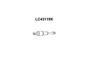 VENEPORTE LC43119K katalizatoriaus keitiklis 
 Išmetimo sistema -> Katalizatoriaus keitiklis
60611404, 60612649