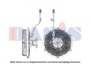 AKS DASIS 268062N sankaba, radiatoriaus ventiliatorius 
 Aušinimo sistema -> Radiatoriaus ventiliatorius
51066300133