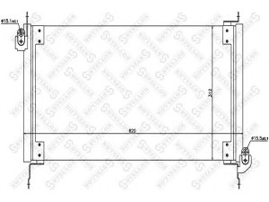 STELLOX 10-45422-SX kondensatorius, oro kondicionierius 
 Oro kondicionavimas -> Kondensatorius
46547673