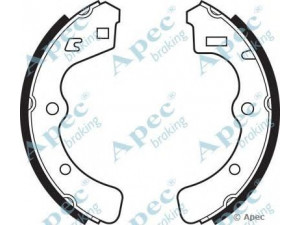 APEC braking SHU331 stabdžių trinkelė 
 Stabdžių sistema -> Būgninis stabdys -> Stabdžių įdėklas/ trinkelė
43153SA3013, 43153SA3N51, 43154692001