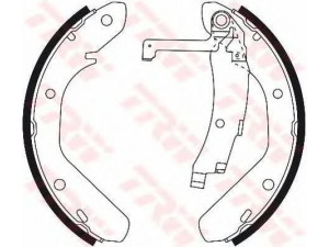 TRW GS8250 stabdžių trinkelių komplektas 
 Techninės priežiūros dalys -> Papildomas remontas
331609527, 331609527B, 331609527C