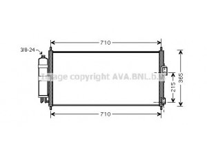 AVA QUALITY COOLING DN5311D kondensatorius, oro kondicionierius 
 Oro kondicionavimas -> Kondensatorius
92100BU005, 92100BU105