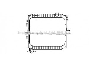 AVA QUALITY COOLING IV2012 radiatorius, variklio aušinimas 
 Aušinimo sistema -> Radiatorius/alyvos aušintuvas -> Radiatorius/dalys
93159925
