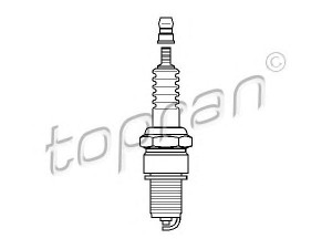 TOPRAN 205 043 uždegimo žvakė 
 Techninės priežiūros dalys -> Techninės priežiūros intervalai
101 000 002AB, 101 000 006AC, 101 000 034AA