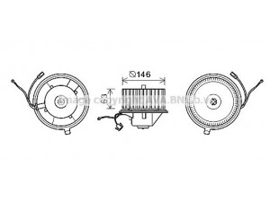 PRASCO VW8349 elektrovariklis, vidinis pūtiklis 
 Šildymas / vėdinimas -> Orpūtė/dalys
1H1819021