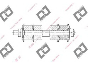 DJ PARTS DL1047 šarnyro stabilizatorius 
 Ašies montavimas/vairavimo mechanizmas/ratai -> Stabilizatorius/fiksatoriai -> Savaime išsilyginanti atrama
90112-SE0-000, 901120SK7-000, 901120SK7000