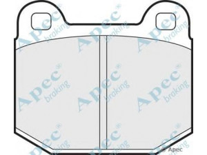 APEC braking PAD282 stabdžių trinkelių rinkinys, diskinis stabdys 
 Techninės priežiūros dalys -> Papildomas remontas
0060728433, 1164622039001, 60728433