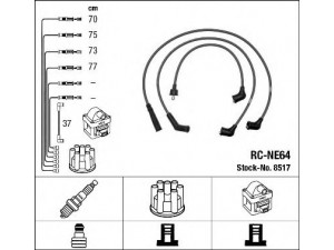NGK 8517 uždegimo laido komplektas 
 Kibirkšties / kaitinamasis uždegimas -> Uždegimo laidai/jungtys
22450-D3526, 22450-D3526