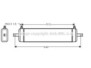 AVA QUALITY COOLING OL3212 alyvos aušintuvas, variklio alyva 
 Aušinimo sistema -> Radiatorius/alyvos aušintuvas -> Alyvos aušintuvas
1300162, 91151089