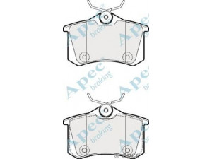 APEC braking PAD1814 stabdžių trinkelių rinkinys, diskinis stabdys 
 Techninės priežiūros dalys -> Papildomas remontas
1608681580, 4254C1