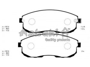 ASHUKI N009-60 stabdžių trinkelių rinkinys, diskinis stabdys 
 Techninės priežiūros dalys -> Papildomas remontas
0 986 461 139/BOSCH, 0 986 AB2 219/BOSCH