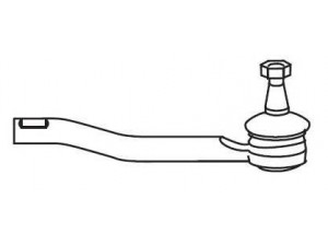 FRAP 4477 skersinės vairo trauklės galas 
 Vairavimas -> Vairo mechanizmo sujungimai
48647-1U61A