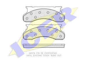 ICER 141177 stabdžių trinkelių rinkinys, diskinis stabdys 
 Techninės priežiūros dalys -> Papildomas remontas
E4TZ-2001-B