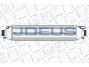JDEUS RA8360160 tarpinis suslėgto oro aušintuvas, kompresorius 
 Variklis -> Oro tiekimas -> Įkrovos agregatas (turbo/superįkrova) -> Tarpinis suslėgto oro aušintuvas
51833107