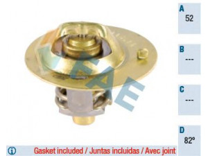 FAE 5320582 termostatas, aušinimo skystis 
 Aušinimo sistema -> Termostatas/tarpiklis -> Thermostat
90048-33001-000, 90916-03037-000