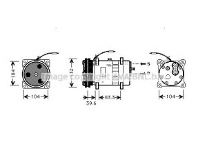 AVA QUALITY COOLING JRK024 kompresorius, oro kondicionierius 
 Oro kondicionavimas -> Kompresorius/dalys
CCC4929, MHE7300AA