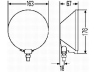 HELLA 1F4 005 750-671 prožektorių rinkinys