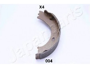 JAPANPARTS GF-004AF stabdžių trinkelių komplektas, stovėjimo stabdis 
 Stabdžių sistema -> Rankinis stabdys