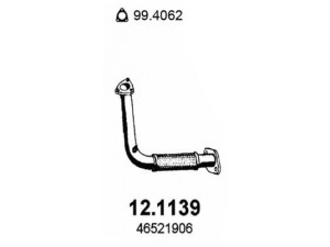 ASSO 12.1139 išleidimo kolektorius 
 Išmetimo sistema -> Išmetimo vamzdžiai
46521906, 46523262, 46540322