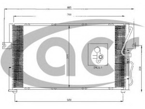 ACR 300424 kondensatorius, oro kondicionierius 
 Oro kondicionavimas -> Kondensatorius
0K53A61401B, 0K53A61481B, 0K53E61481A