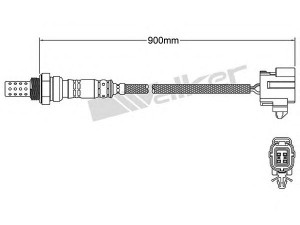 WALKER PRODUCTS 250-24112 lambda jutiklis 
 Išmetimo sistema -> Jutiklis/zondas
BP4W 18 861B, BP4W18861