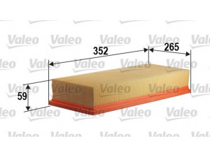 VALEO 585198 oro filtras 
 Filtrai -> Oro filtras
0000902651, 0000903751, 902651