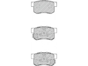 FERODO FDB4227 stabdžių trinkelių rinkinys, diskinis stabdys 
 Techninės priežiūros dalys -> Papildomas remontas
43022TL0G50, 43022TL0G51, 43022TP6A00