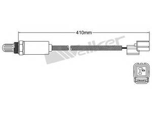 WALKER PRODUCTS 250-21031 lambda jutiklis 
 Variklis -> Variklio elektra
36531 P2Y G01, 36531 P3Y G02, 36531P2JJ01