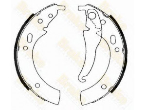 Brake ENGINEERING SH1094 stabdžių trinkelių komplektas 
 Techninės priežiūros dalys -> Papildomas remontas
34211111052, 34211111852, 34211112961