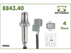 MTE-THOMSON 8843.40.057 lambda jutiklis 
 Variklis -> Variklio elektra
36531-P07-L01, 36531-P07-L02, 36531-P0G-A01