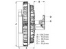 BERU LK106 sankaba, radiatoriaus ventiliatorius
1317003, Y 059 166 02