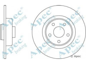 APEC braking DSK2326 stabdžių diskas 
 Dviratė transporto priemonės -> Stabdžių sistema -> Stabdžių diskai / priedai
8200002874, 8200244108, 8200649353