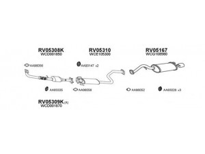 VENEPORTE 730010 išmetimo sistema