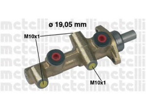 METELLI 05-0138 pagrindinis cilindras, stabdžiai 
 Stabdžių sistema -> Pagrindinis stabdžių cilindras
003 430 60 01, 003 430 78 01, 003 430 99 01