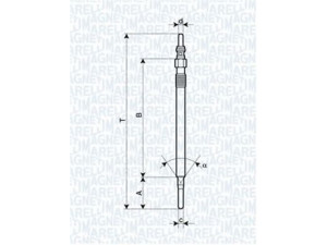 MAGNETI MARELLI 062900062304 kaitinimo žvakė 
 Kibirkšties / kaitinamasis uždegimas -> Kaitinimo kaištis
001 159 50 01, 001 159 71 01, 001.159.50.01