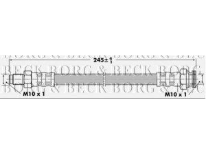 BORG & BECK BBH6950 stabdžių žarnelė 
 Stabdžių sistema -> Stabdžių žarnelės
46814034, 82442878