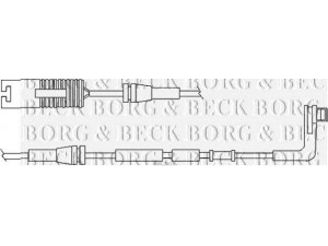 BORG & BECK BWL3015 įspėjimo kontaktas, stabdžių trinkelių susidėvėjimas 
 Stabdžių sistema -> Susidėvėjimo indikatorius, stabdžių trinkelės
34352283335, 34356777649, 34356779619