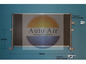 AUTO AIR GLOUCESTER 16-1132 kondensatorius, oro kondicionierius 
 Oro kondicionavimas -> Kondensatorius
1152429, 1232915, 1311098, 1348012