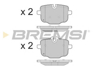 BREMSI BP3450 stabdžių trinkelių rinkinys, diskinis stabdys
34212284389, 34212284390, 34212284466