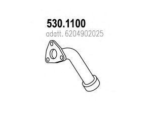 ASSO 530.1100 išleidimo kolektorius
6204902025