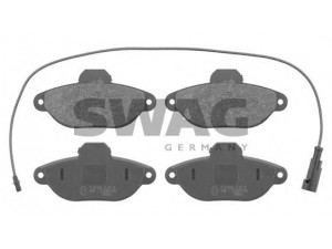 SWAG 70 91 6084 stabdžių trinkelių rinkinys, diskinis stabdys 
 Techninės priežiūros dalys -> Papildomas remontas
5892736, 5892737, 71737178, 71737179