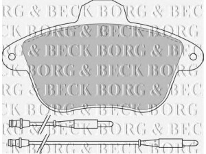 BORG & BECK BBP1159 stabdžių trinkelių rinkinys, diskinis stabdys 
 Techninės priežiūros dalys -> Papildomas remontas
425295, 95659639, 95659640, 95659939